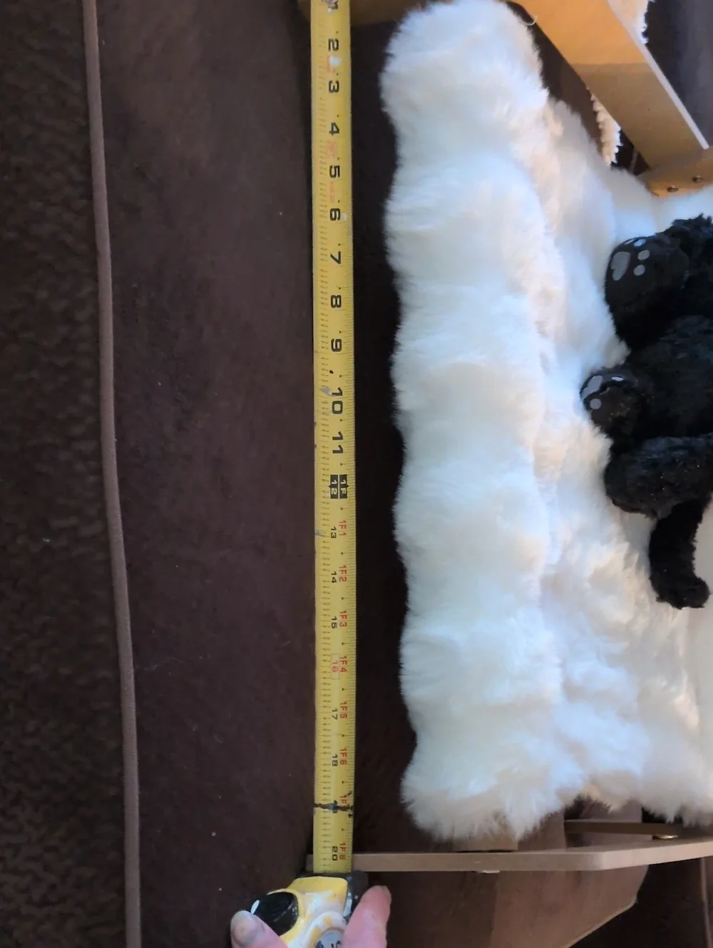 IKEA LURVIG Cat Bed Hammock Wood & Gothic Black Cat Devon Rex Plush Set NWT📝